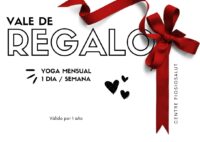 VALE YOGA MENSUAL (1 DÍA / SEMANA)